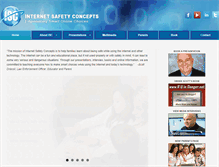 Tablet Screenshot of internetsafetyconcepts.com